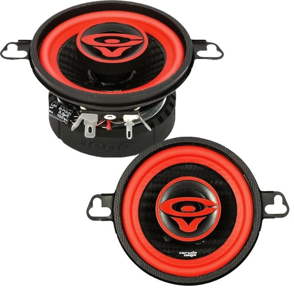 CERWIN-VEGA! "2025 Edition V3 – 3" 2-Way Full Range Premium Quality Coaxial Car Audio Speakers, 180W Max Power - Sold in Pairs