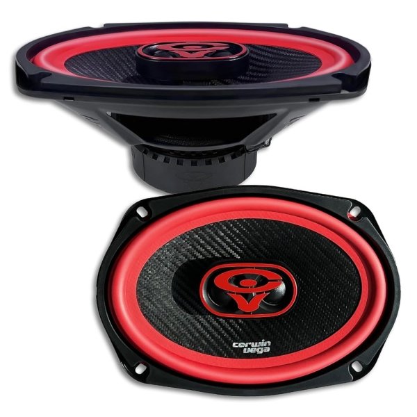 CERWIN-VEGA! "2025 Edition V693 – 6X9”3-Way Full Range Premium Quality Coaxial Car Audio Speakers, 420W Max Power - Sold in Pairs
