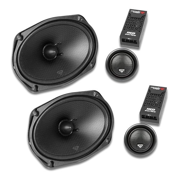 CERWIN-VEGA! HED 2025 Edition – 6" x9” 2-Way Coaxial Full Range Speaker System- H69C