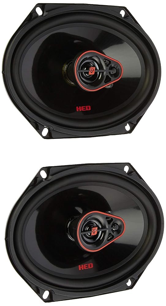 CERWIN-Vega! HED Series Car Speakers – High-Performance Audio, Clear Sound, Deep Bass & Compact Designs for All Vehicle Types (H7683)