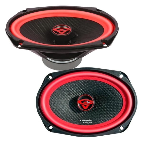 Vega 2025 Edition - 6"x9" 2-Way COAXIAL Full Range Speakers (2Ω) - V692