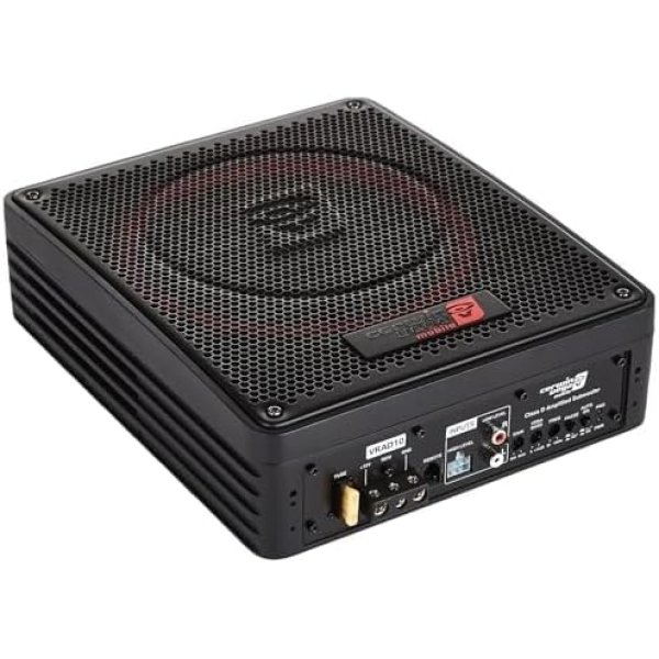 Vega Series 10" Active Slim Subwoofer Enclosure W/Passive Radiator - VRAD10